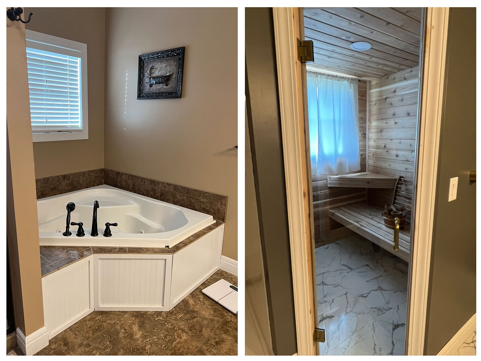 Before and After Tub to Shower Plumbing